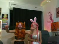 Just two cinema-loving brunettes with a thing for fun, good vibes, and keeping it unpredictable. Besties on cam, partners in charm.
