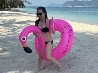 naughty camgirl fingering shaved pussy LilaLalita